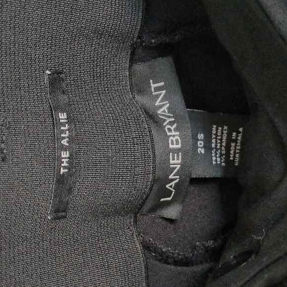 Lane Bryant Signature Fit Boot The Allie Black Pants - 20S - Picture 2 of 6